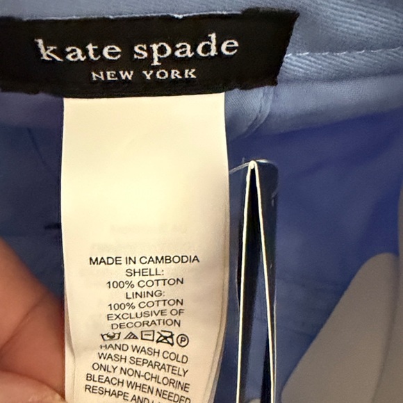 NWT kate spade Logo Denim Baseball Cap main image 7